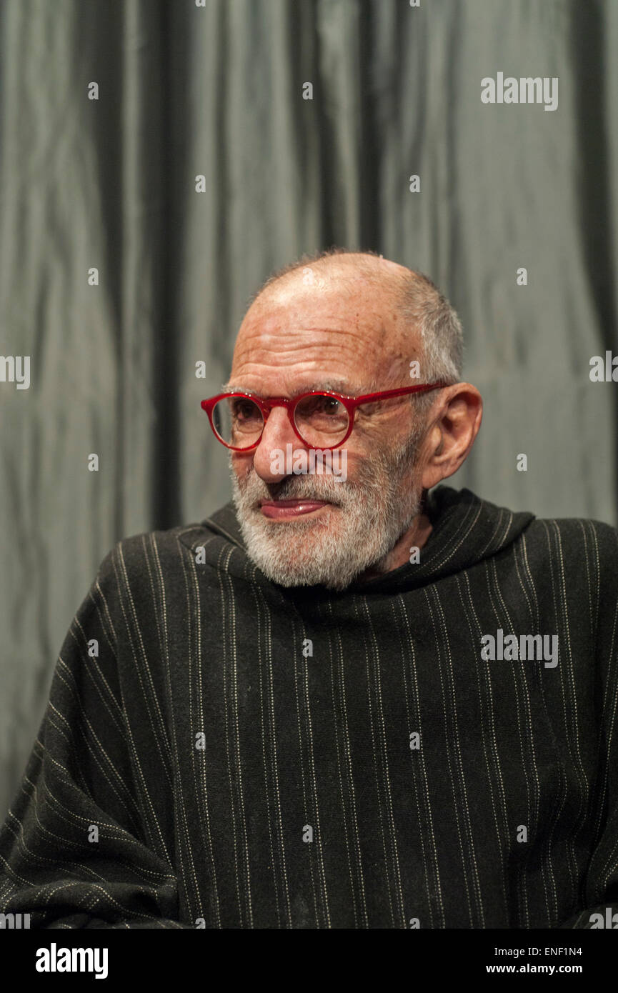 New York City, NY USA, Portrait, Larry Kramer, AIDS-Aktivist, Autor, Vortrag bei Cinema Presentation on Act Up History Film ACT UP Aktivist Stockfoto