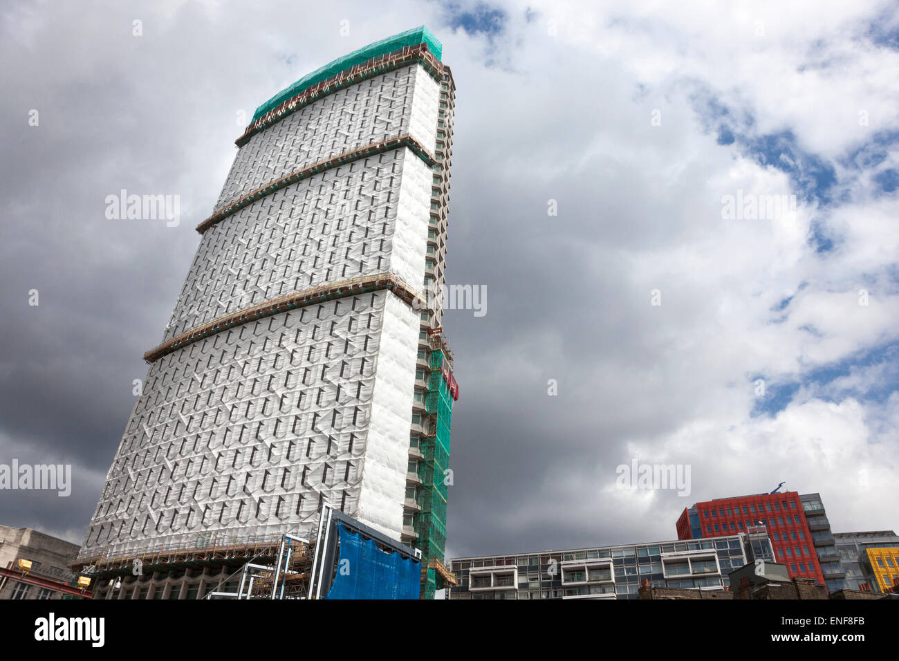 25. April 2015 - wird Mittelpunkt in Luxuswohnungen umgewandelt wird Stockfoto