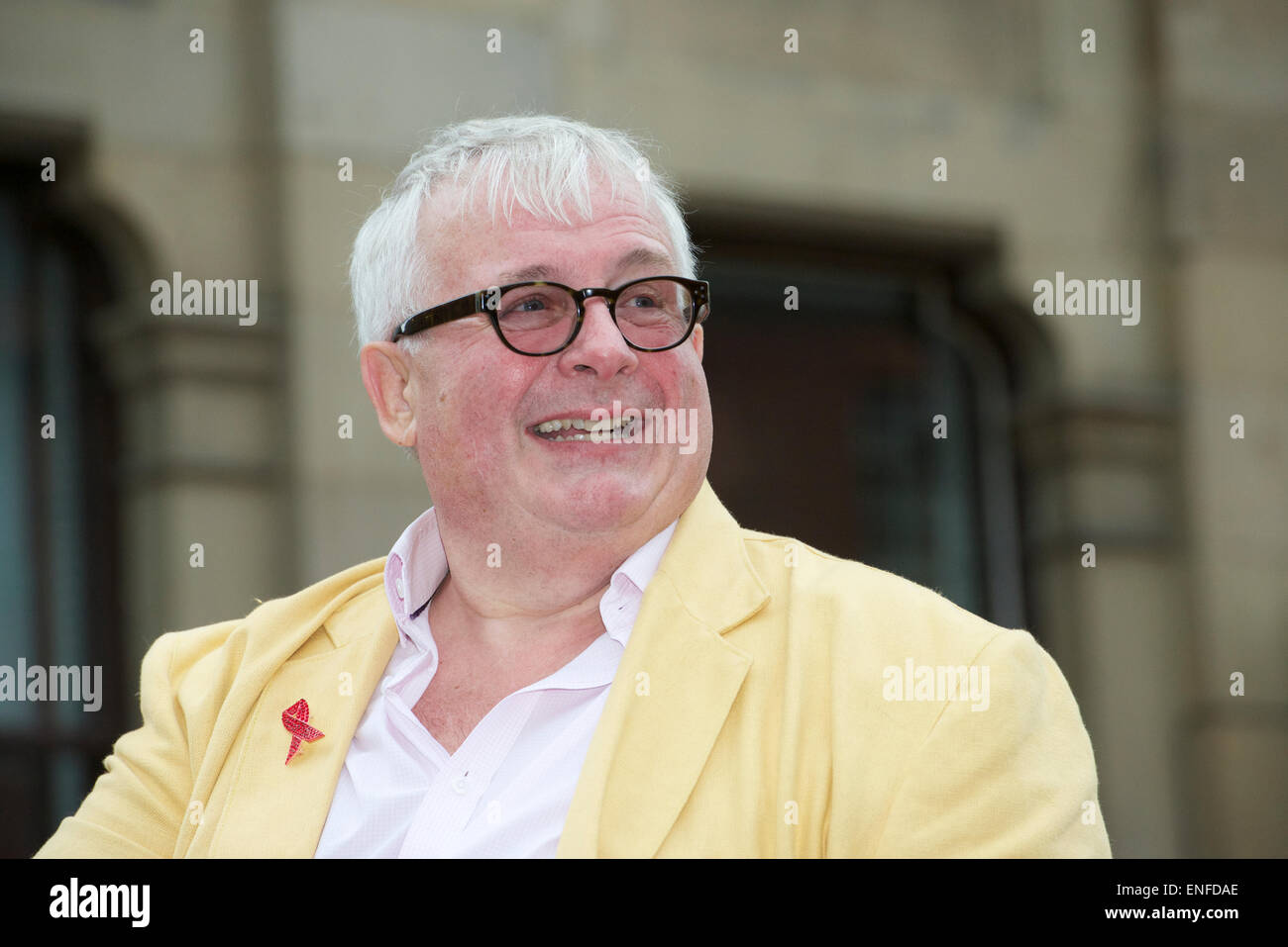 Manchester-Pride-Parade: Christopher Biggins. Stockfoto