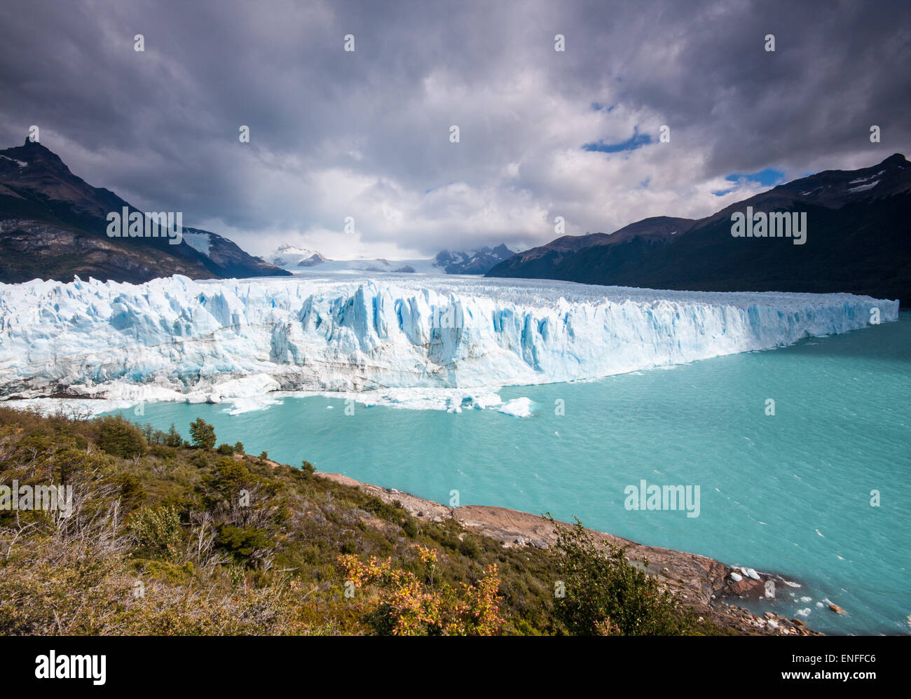 Perito Moreno-Gletscher, El Calafate in Patagonien Argentinien Stockfoto