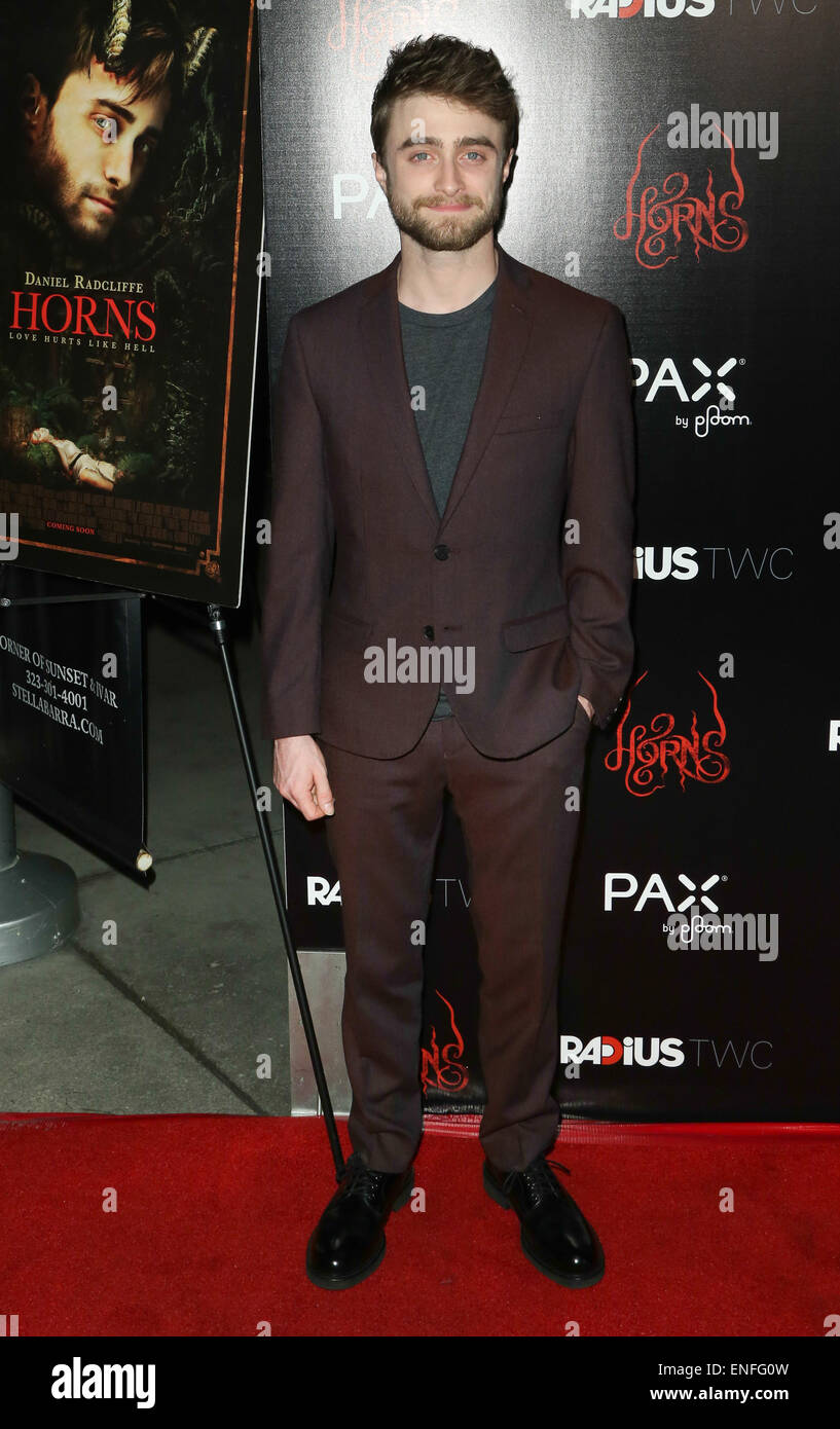 Radius-TWC "Hörner" Premiere auf der ArcLight Hollywood Theater - Ankünfte mit: Daniel Radcliffe wo: Los Angeles, California, Vereinigte Staaten von Amerika bei: 30. Oktober 2014 Stockfoto