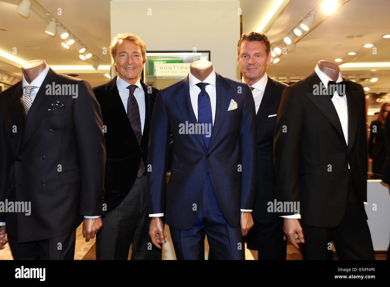 Huntsman startet die neue Männer-Kollektion bei Lodenfrey speichern Featuring: Gast wo: München, Deutschland: 31. Oktober 2014 Stockfoto
