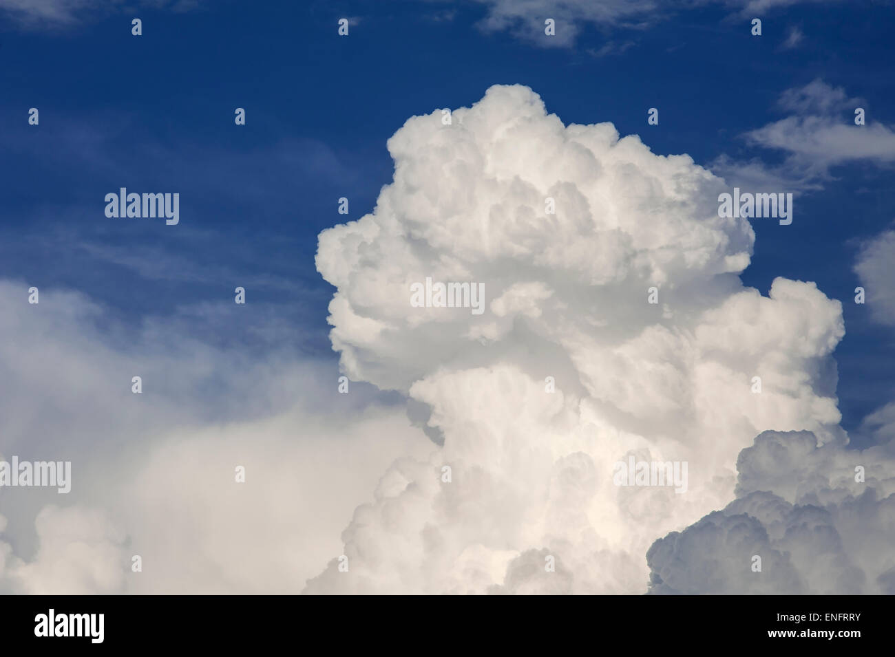 Cumulus-Wolke Stockfoto