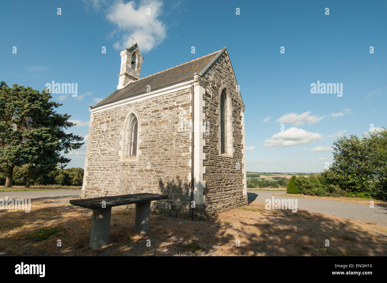 Chapelle Saint Anne in Ille et Vilaine, Bretagne Stockfoto