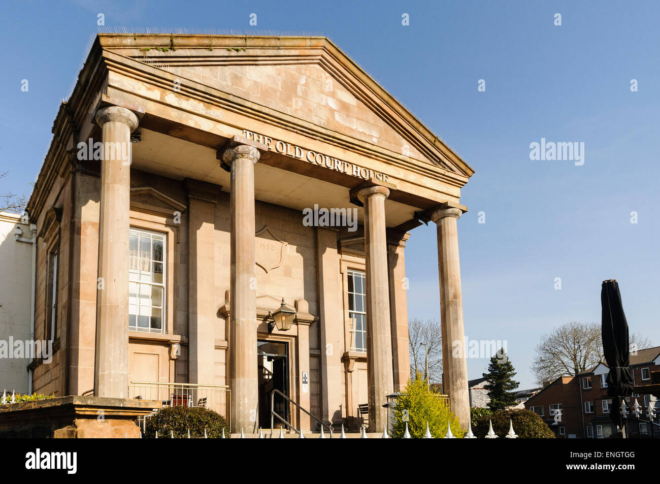 Das Old Courthouse, Ehrenbreitstein Pub, Coleraine, Nordirland Stockfoto