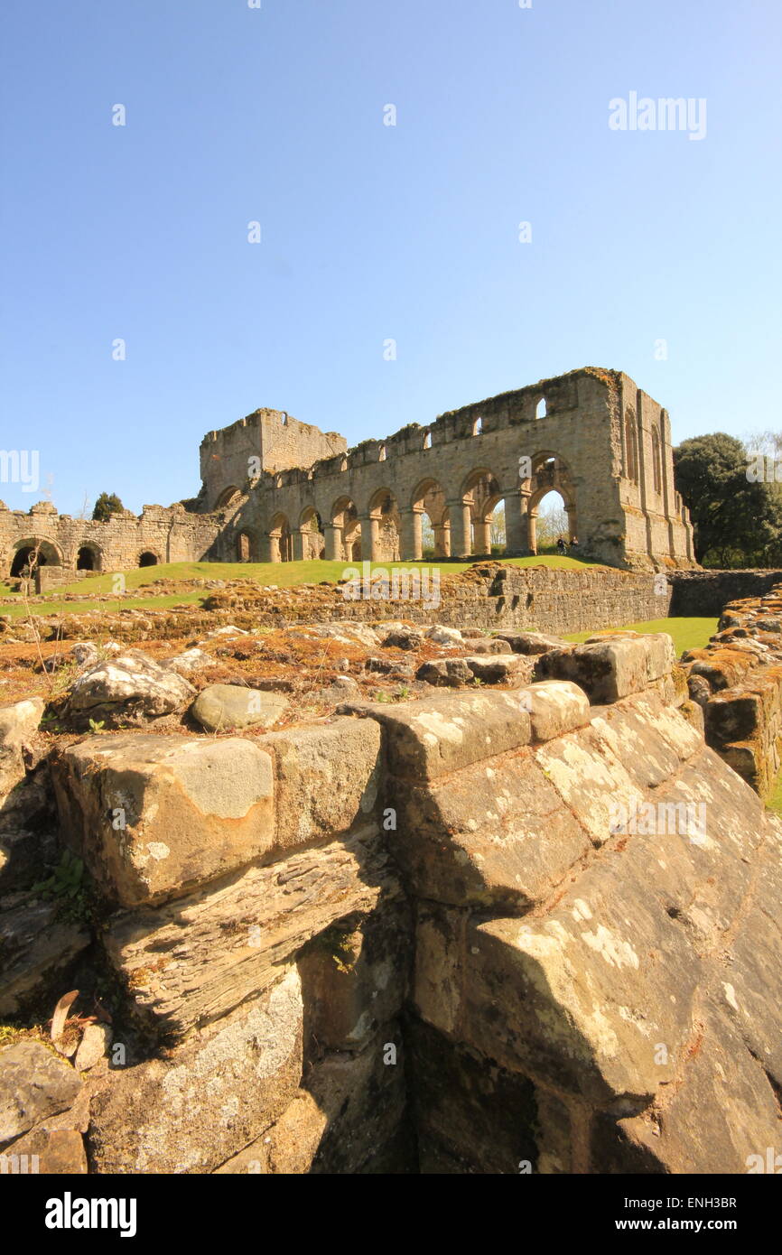 Buildwas Abbey, Shropshire Stockfoto