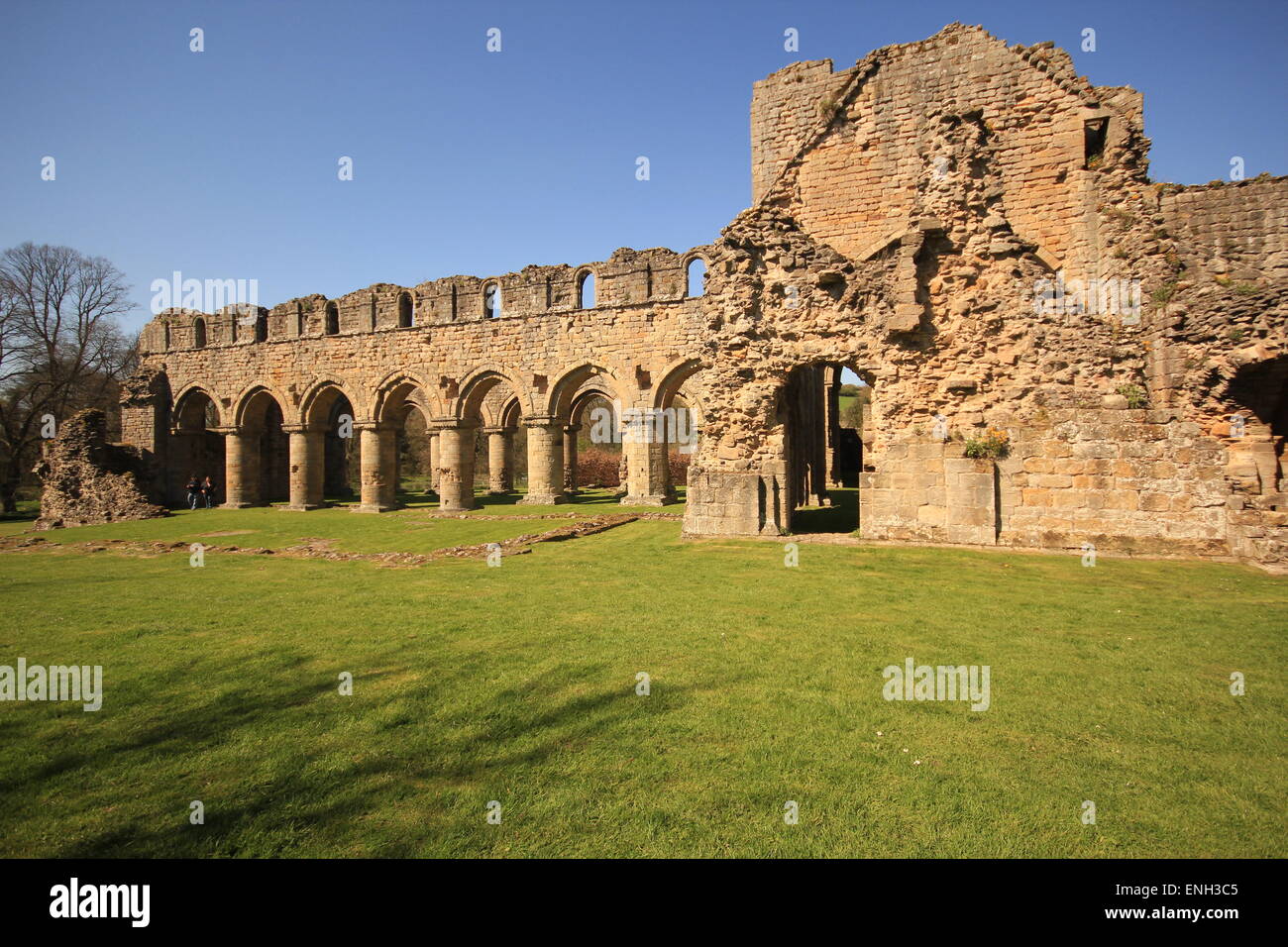 Buildwas Abbey, Shropshire Stockfoto