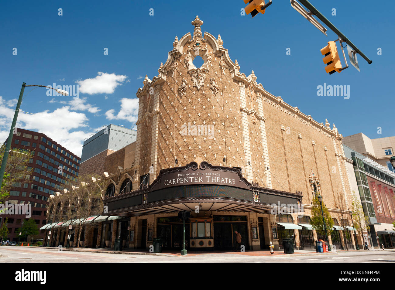 Tischler Theater, Richmond, Virginia, USA. Stockfoto