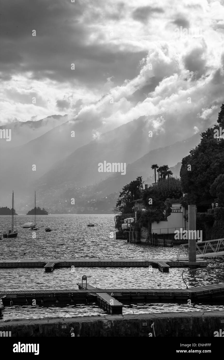 Blick auf Lago Maggiore Stockfoto