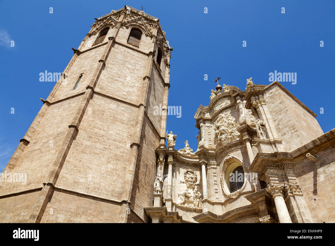 Heiliges Marys Kathedrale, Valencia, Spanien Stockfoto