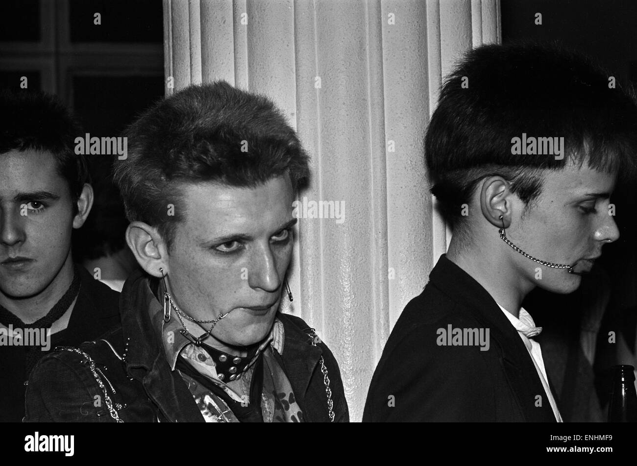 Punk-Rocker in Woolwich. 12. Juni 1977. Stockfoto