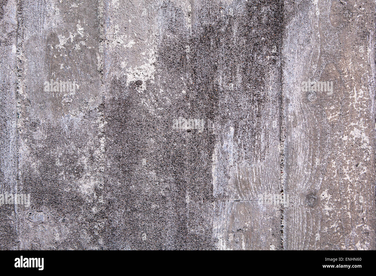 Nahaufnahme einer grauen Betonwand als Hintergrund Stockfoto