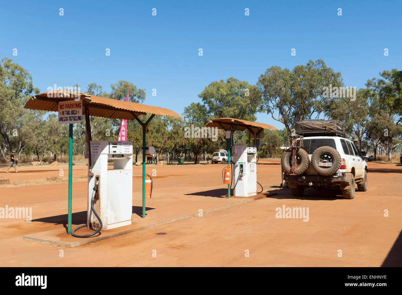 Mount Barnett Roadhouse, Kimberley, Outback, Western Australia, Australien Stockfoto