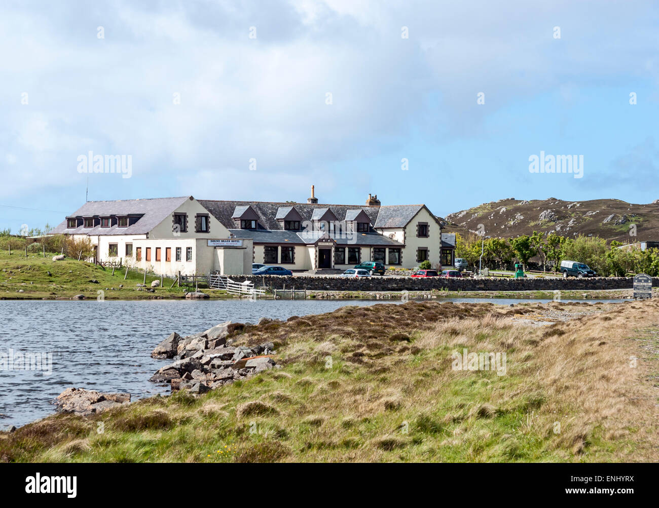 Doune Braes Hotel Carloway Isle of Lewis, Schottland Stockfoto