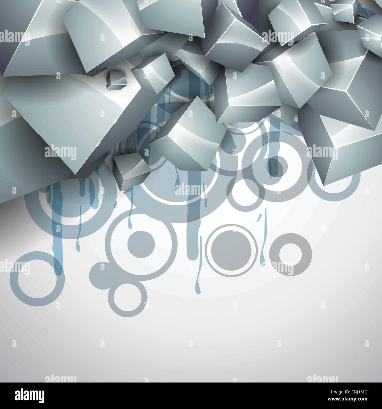 stilvolle Vektorgrafiken cube Stock Vektor