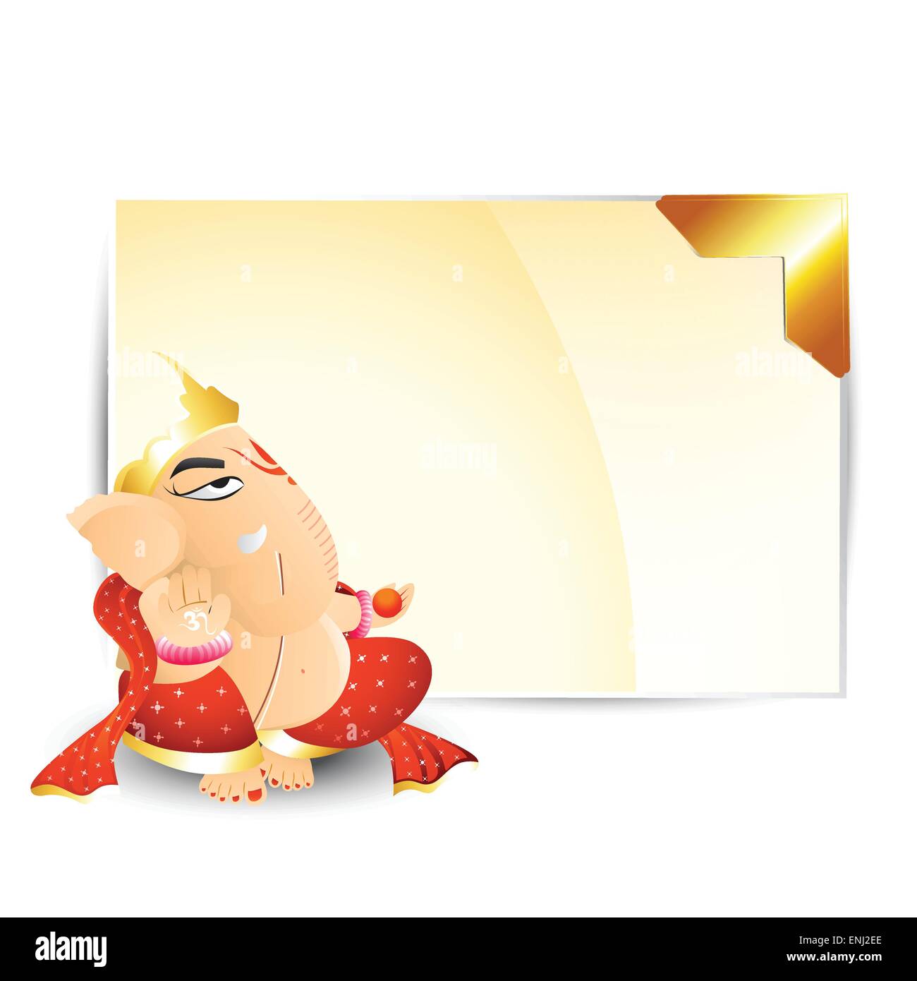 schöne hindu-Gott Ganesha Ji Vektor Stock Vektor schöne hindu-Gott Ganesha Ji Vektor Stock Vektor
