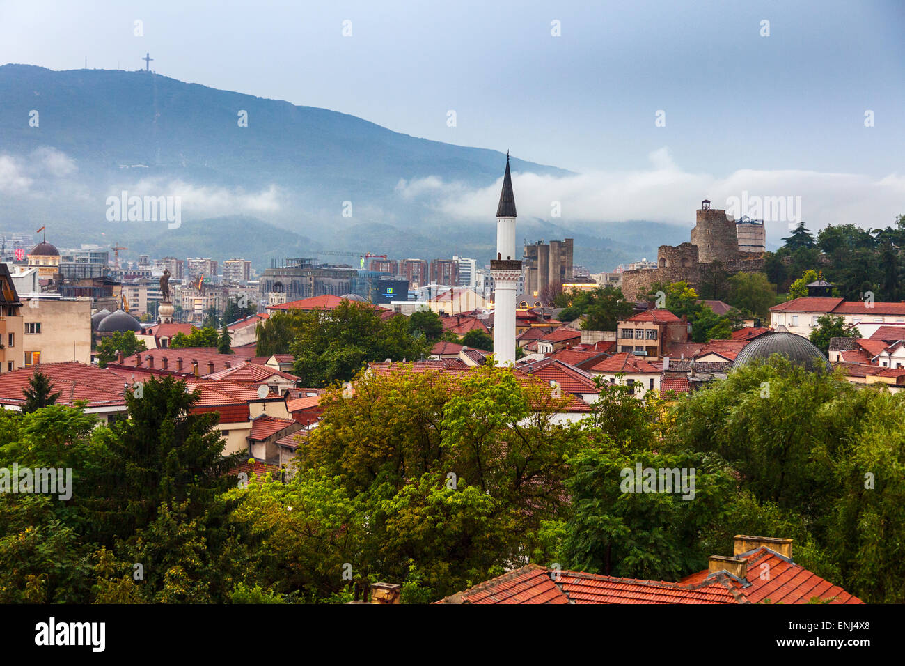 Skopje, Mazedonien Stockfoto