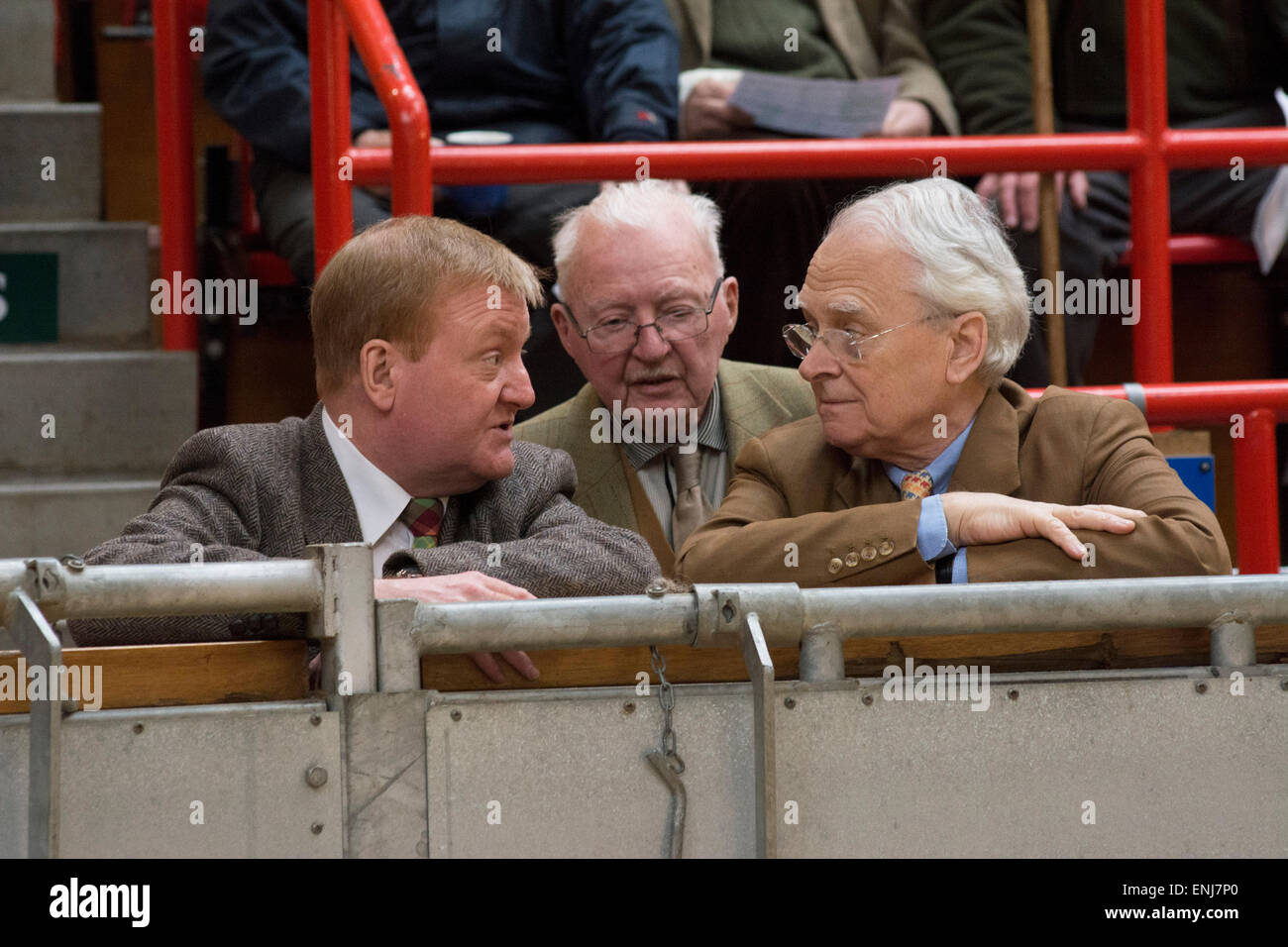 2015 Parlamentswahlen auf den Stumpf mit Charles Kennedy Stockfoto