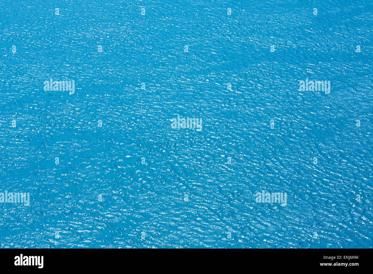 Meer oder Fluss-Ansicht von oben-Wasser-Hintergrund Stockfoto