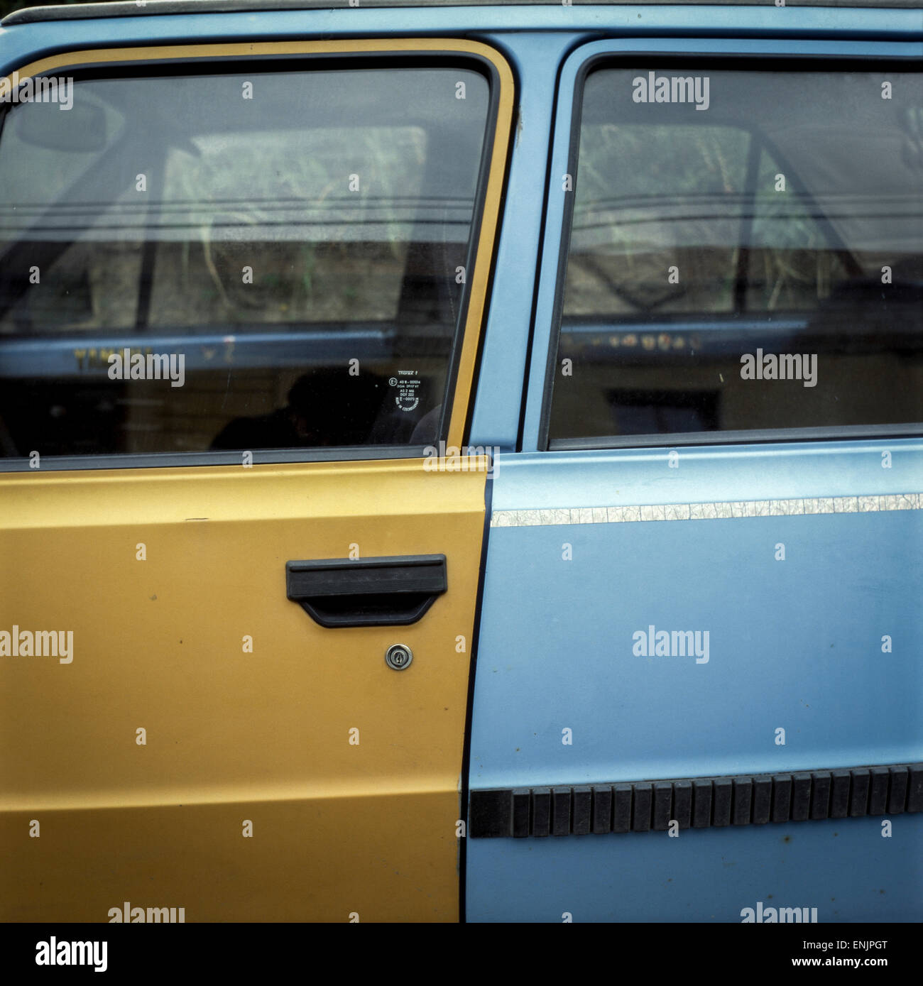 Farben des Autos Skoda 120 Stockfoto