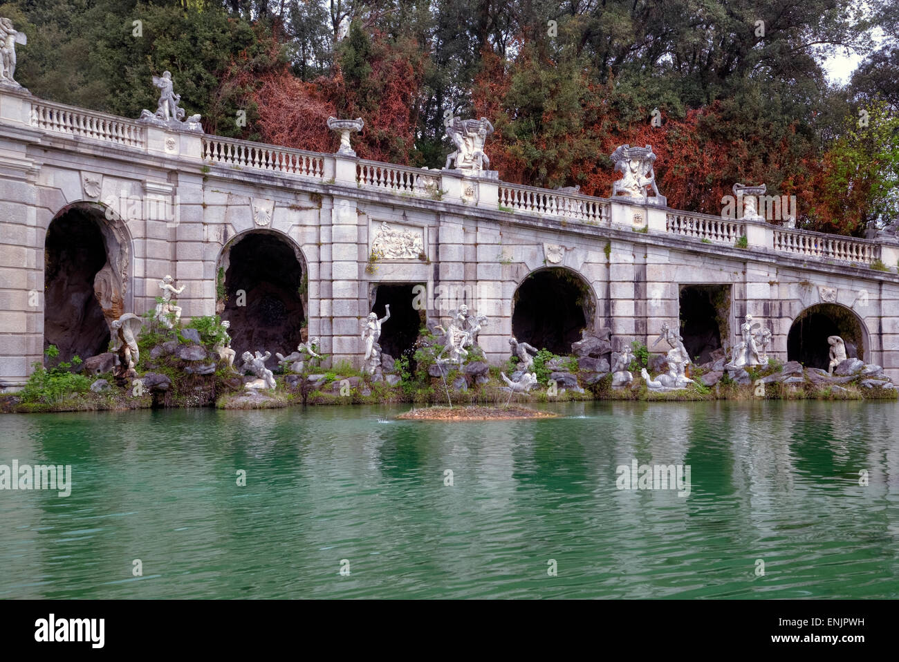 Königspalast von Caserta, Caserta, Kampanien, Italien Stockfoto