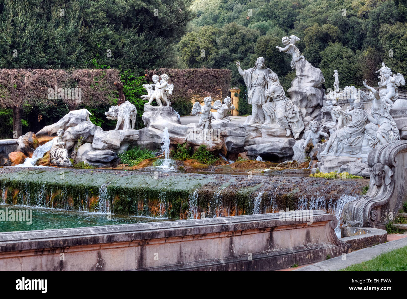 Königspalast von Caserta, Caserta, Kampanien, Italien Stockfoto