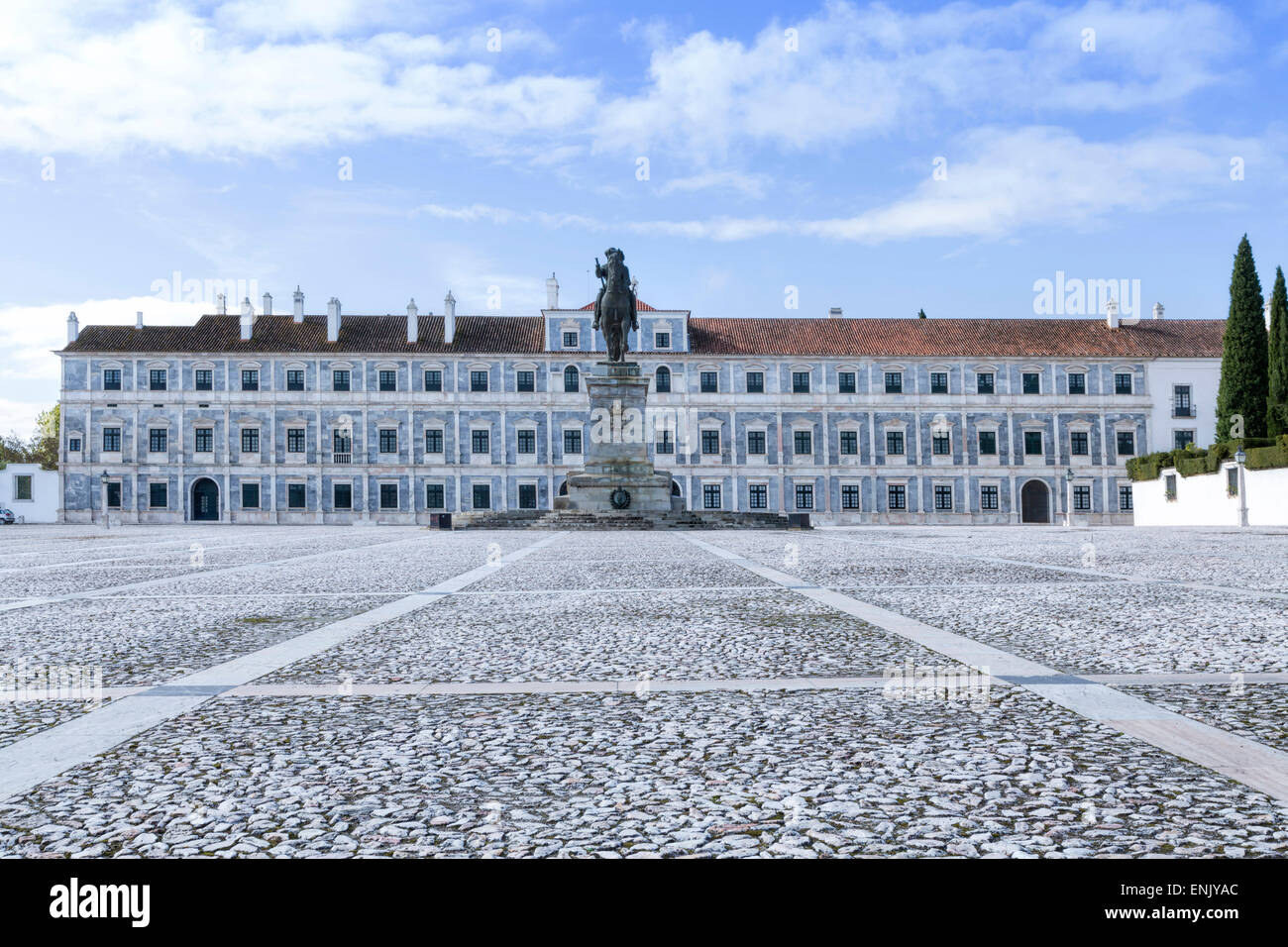 Der Ducal Palast der Herzöge von Braganca, deren Nachkommen, Catherine, Königin von England, Vila Vicosa, Alentejo, Portugal enthalten Stockfoto