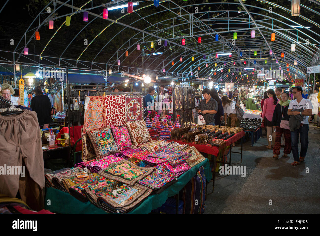 Chiang Mai Nacht Markt, Chiang Mai, Thailand, Südostasien, Asien Stockfoto