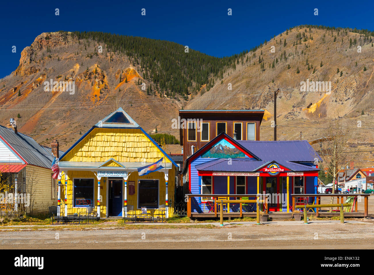 Silverton, Colorado, Vereinigte Staaten von Amerika, Nordamerika Stockfoto