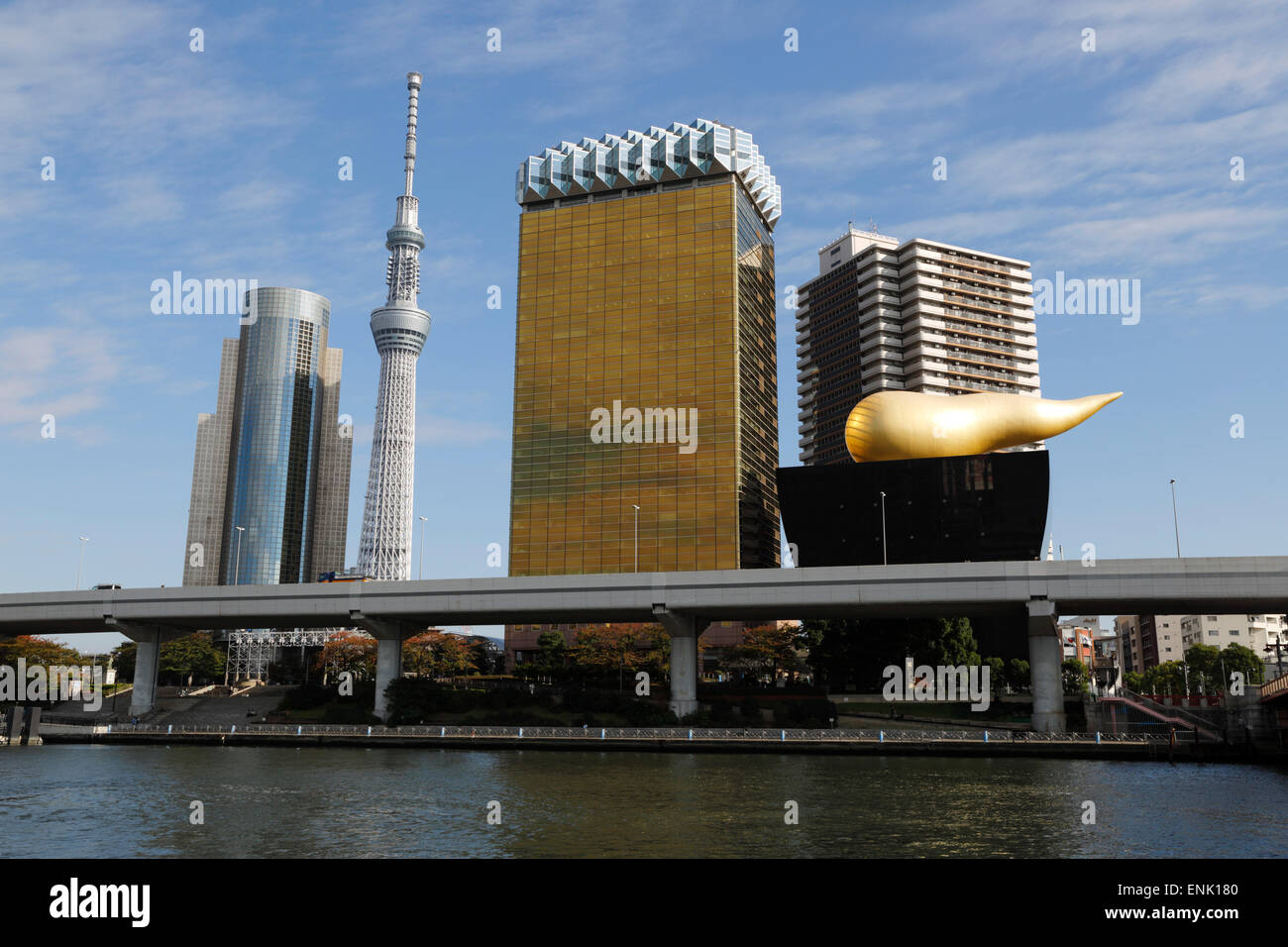 Skytree Turm und moderner Architektur, Sumida, Tokio, Japan, Asien Stockfoto