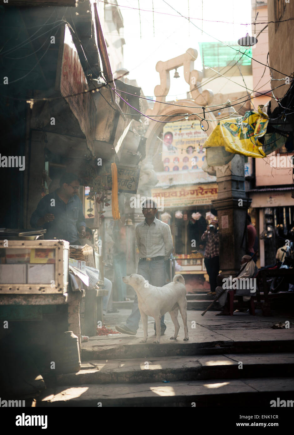 Mathura, Uttar Pradesh, Indien, Asien Stockfoto