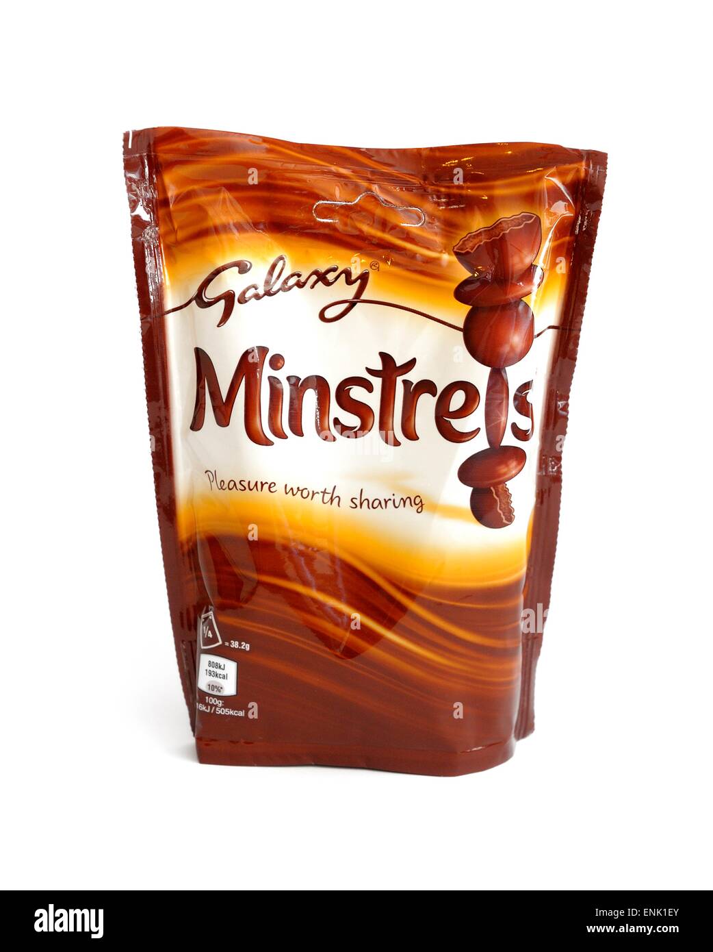 Eine Tasche von Galaxy Minstrels. Stockfoto