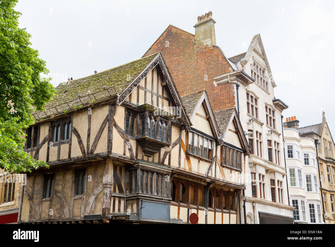 Altbauten in Oxford. England Stockfoto