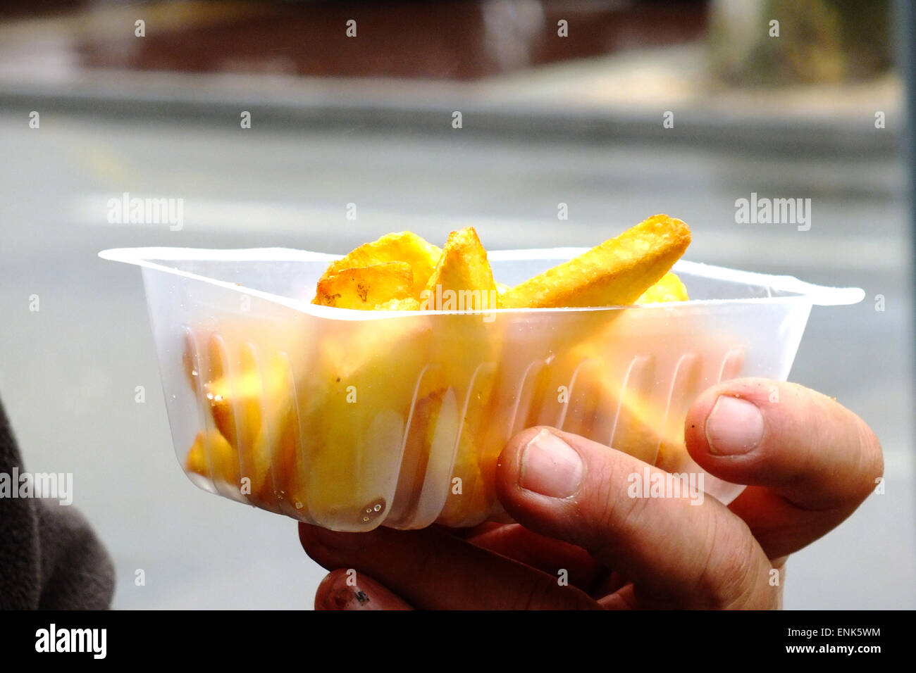 Pommes frites Stockfoto