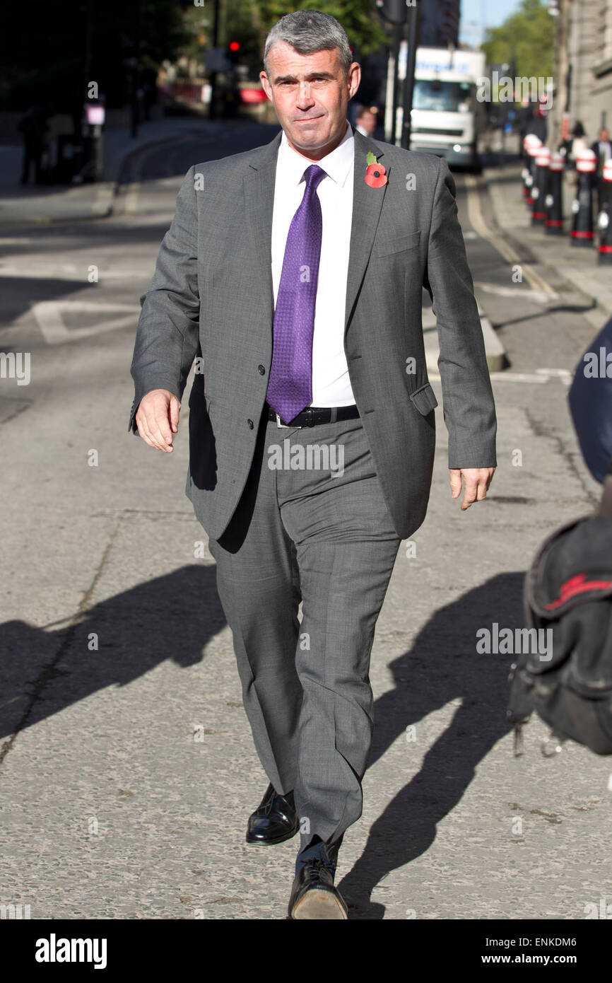 Mark Hanna, kommt ehemaliger Leiter der Sicherheit bei News International im Old Bailey für die Testversion ins Handy zu hacken. Stockfoto