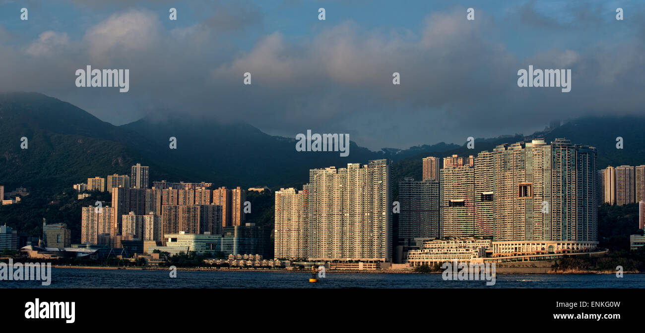Der neue Cyberport, IT-Business und Wohnentwicklung, Hong Kong, China. Stockfoto