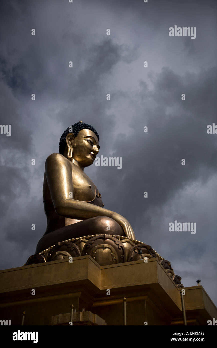 Dordenma Buddha Statue Thimpu, Bhutan Stockfoto