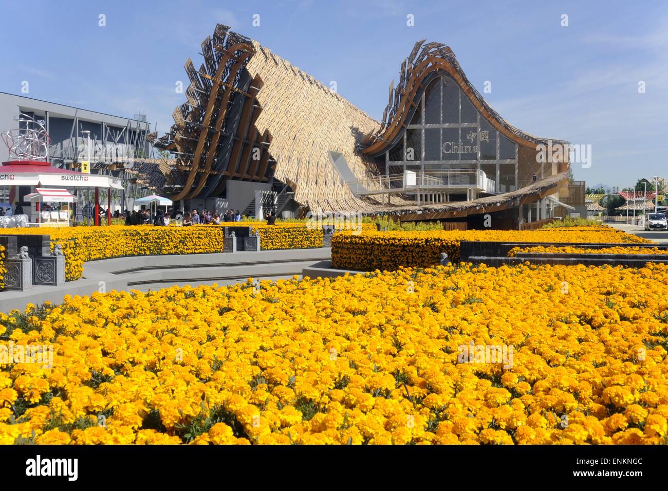 Mailand (Italien), World Ausstellung Expo 2015, der China-Pavillon Stockfoto