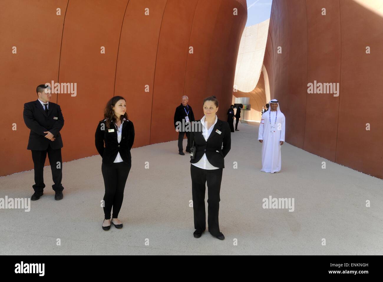 Mailand (Italien), World Ausstellung Expo 2015, die Dubai-Pavillon Stockfoto