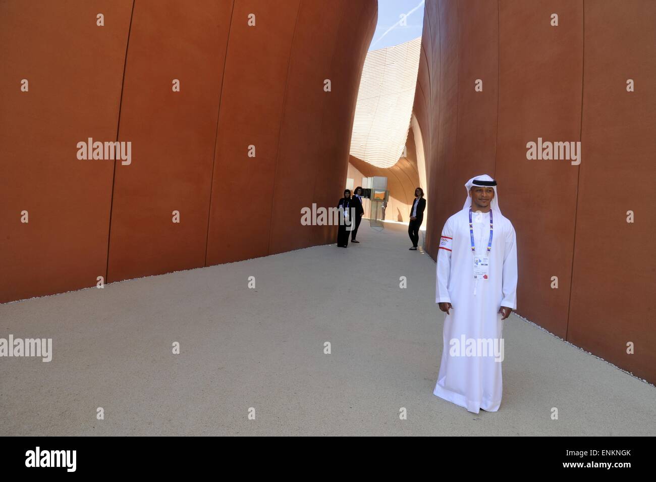 Mailand (Italien), World Ausstellung Expo 2015, die Dubai-Pavillon Stockfoto