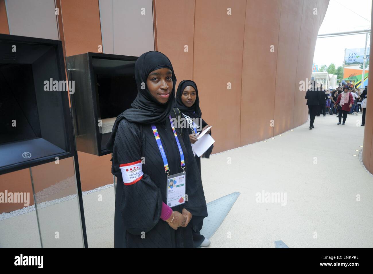 Mailand (Italien), World Ausstellung Expo 2015, die Dubai-Pavillon Stockfoto