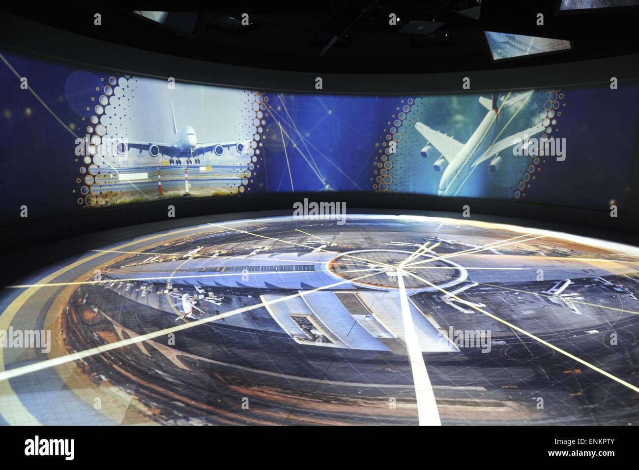 Mailand (Italien), World Ausstellung Expo 2015, die Dubai-Pavillon, Förderung für die World Expo 2020 Stockfoto