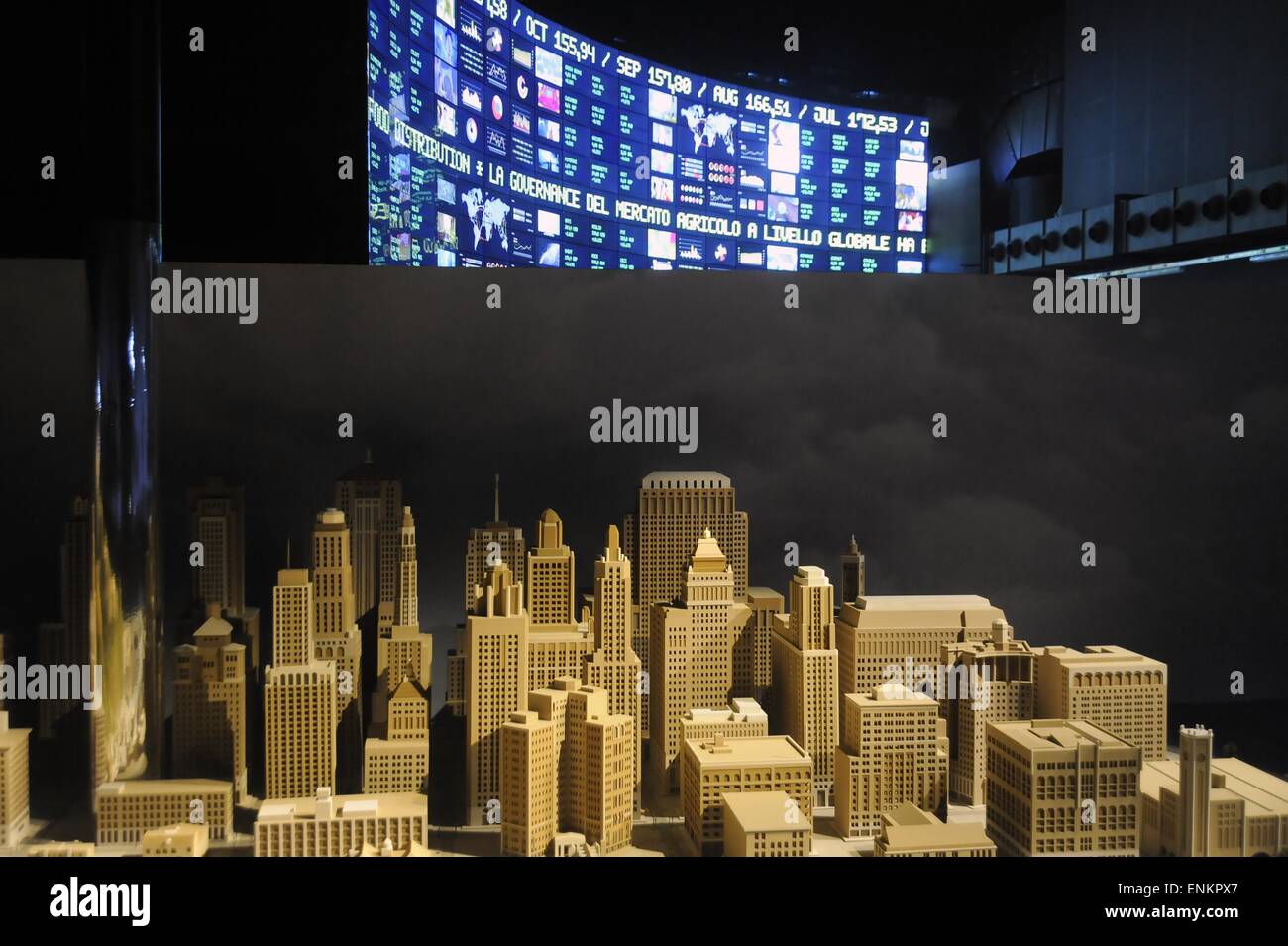 Mailand (Italien), World Ausstellung Expo 2015, der Pavillon 'Null' Stockfoto