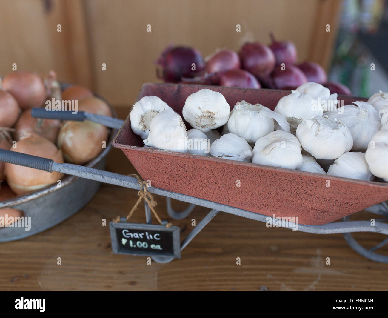 Knoblauch Stockfoto