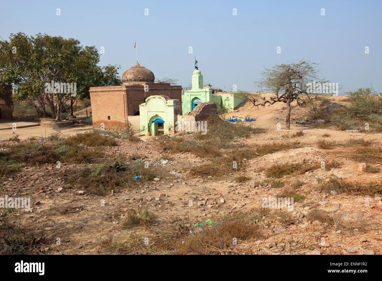 Hansi Haryana Indien 7. Februar 2015. Der kleine Tempel in Hansi Festung komplexe in der Stadt von Hansi Haryana Staat Indien. Stockfoto