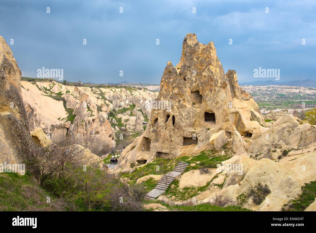 Kizlar Kloster im Freilichtmuseum Göreme, Kappadokien, Türkei Stockfoto