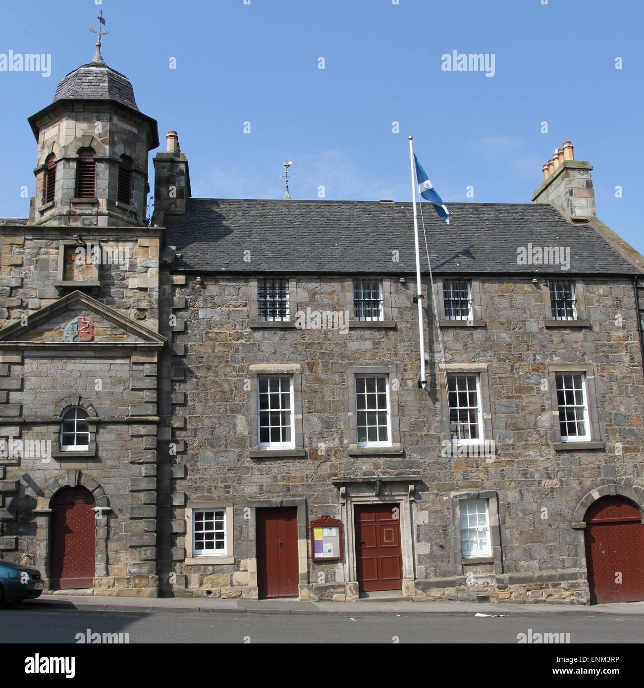 Inverkeithing Schottland april 2015 Stockfoto