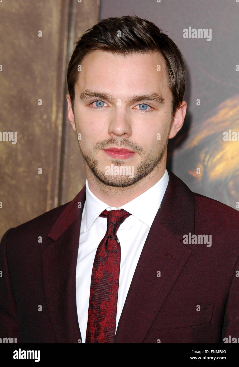 Los Angeles, Kalifornien, USA. 7. Mai 2015. Nicholas Hoult Mad Max Fury Road Filmpremiere 05.07.2015 Hollywood Credit: Dpa picture-Alliance/Alamy Live News Stockfoto