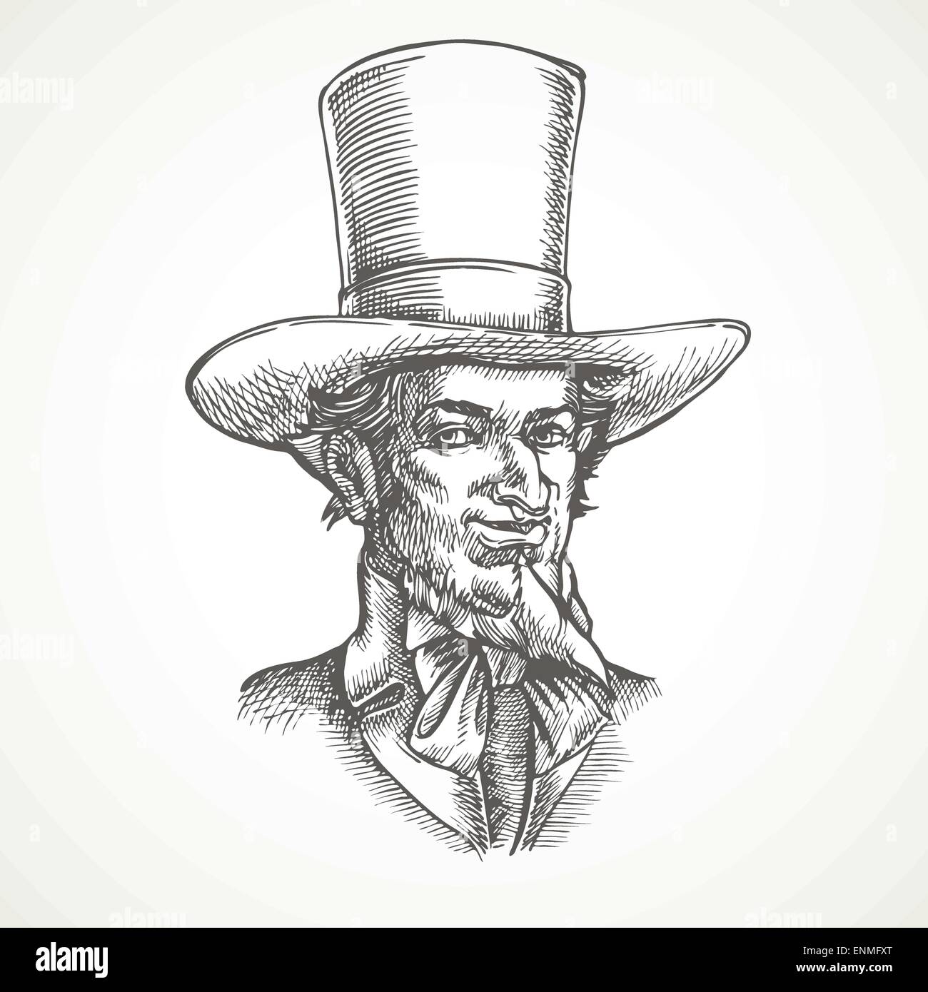 Gentlemens Club. Vintage Vektorgrafik EPS 10 Stock Vektor