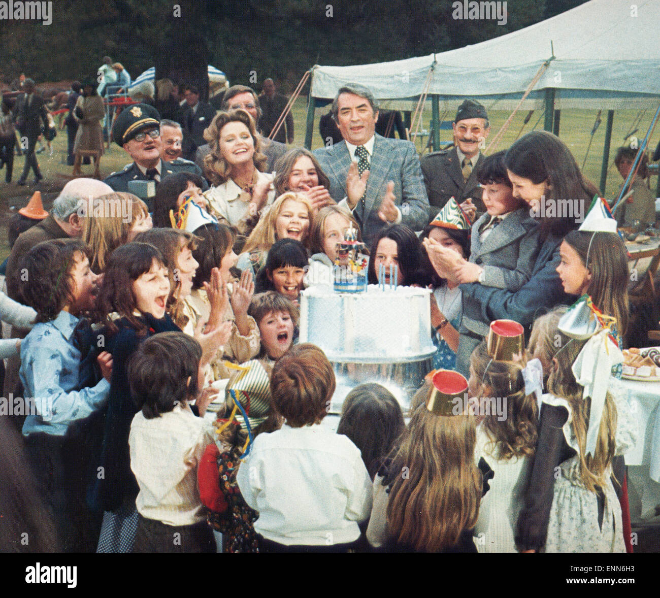 Das Omen, Großbritannien/USA 1976, aka: Das Omen, Regie: Richard Donner, Monia: Harvey Stephens, Gregory Peck, Lee Remick Stockfoto